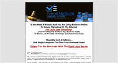 Desktop Screenshot of internetmarketinglegalforms.com